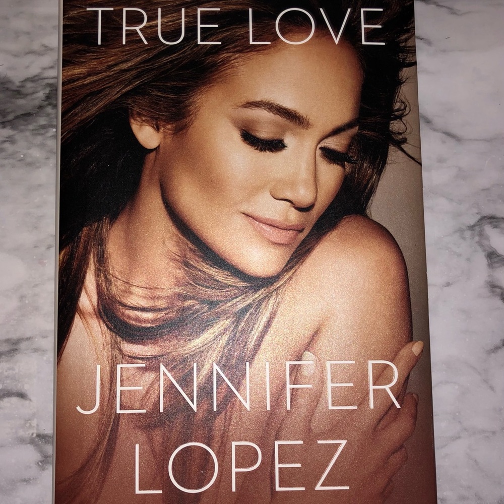 True Love - Jennifer López Book coffee book